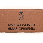 Commemorative Navy Engraved Name Paver