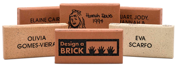 Design a Brick welcome page image