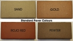 Standard Paver Colours